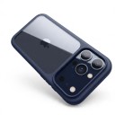 Fodral för iPhone 18 Pro Transparent bakpanel Hållbart skal av PC + TPU Förhöjd kameralist Stötabsorberande skydd 21