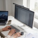 LED-ljusskena för monitor Yeelight Screen Bar Pro 49 cm RGB-belysning Trådlös fjärrkontroll Appkontroll Ra95 Grå USB-ström 3