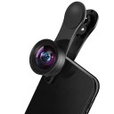 Makroobjektiv för mobil 120 mm Super makro 10x med universell klämma, skydd och EVA-fodral, svart för iOS och Android, för blommor och insekter 1