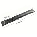 Fyllnad för mellanrummet mellan sätet och mittkonsolen 1 st 43 x 7 cm Mjuk PU-läder För att förhindra att föremål faller ner i bilen 8