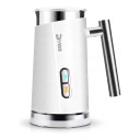 Automatisk mjölkskummare DEVISIB 3i1 Behållare 300 ml Effekt 500 W Varm och kall skum Värmer mjölk Rostfri kanna Vit För latte 1