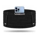 Elastisk löparbälte för magen 13 cm Sömlös sportficka för mobil och nycklar Bälte för löpning, maraton och triathlon 8