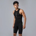 Herrcykelsats Tröja utan ärmar och shorts Tight fit Elastiskt material 80 % polyester och 20 % spandex 6