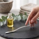 Fascianskrapa i rostfritt stål 30 cm Massageverktyg gua sha för att frigöra stora muskler Silver För massage av rygg, ben och nacke 3