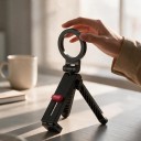 Magnetisk telefonhållare och mini-stativ Ulanzi MA88 MagLock 3i1 Selfie-handtag Klämma upp till 30 mm Rotera 360° Svart För resor 7