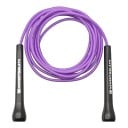 Švihadlo NEVERTOOLATE s PVC lanem 5 mm Délka 3,2 m Hmotnost 120 g Tvrdost 80A Na speed skipping box a fitness 1