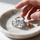 Záušnice bez propichování 1 ks Manžeta na ucho s lístky z markýzových zirkonů Ear cuff na chrupavku pro ženy 5