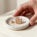 Záušnice bez propichovania 1 ks Široká manžeta na ucho s piatimi radami guľôčok a zirkónov Ear cuff na chrupavku 5