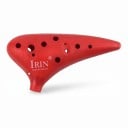 IRIN Ocarina 12 Holes 16 x 14.5 x 7.5 cm Made of Durable ABS Plastic With Case and Neck Strap Musical Instrument for Children 5