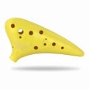 IRIN Ocarina 12 Holes 16 x 14.5 x 7.5 cm Made of Durable ABS Plastic With Case and Neck Strap Musical Instrument for Children 6