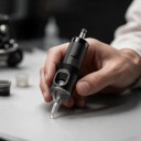 Tetovací jehly cartridge 1005RL Round Liner 5 hrotů 20 ks Jednorázové sterilní S membránou Nerezová ocel 304 Černé Na linky a kontury 3