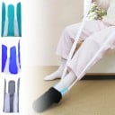 Enfileur de chaussettes avec trois doigts 22,5 x 12,5 cm Aide textile pour enfiler des chaussettes avec des sangles de traction Pour les seniors 6