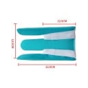 Enfileur de chaussettes avec trois doigts 22,5 x 12,5 cm Aide textile pour enfiler des chaussettes avec des sangles de traction Pour les seniors 11