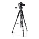 Camera and Mobile Tripod 53 to 140 cm Aluminium 360° Panoramic Head with Handle Quick Release Plate Black for Photography and Vlogging 1