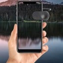 Zrkadlový klip na telefón pre fotky s odrazom Odnímateľné zrkadlo 10 x 6,5 cm S puzdrom a utierkou Pre iPhone aj Android 10