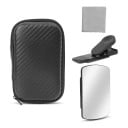 Zrkadlový klip na telefón pre fotky s odrazom Odnímateľné zrkadlo 10 x 6,5 cm S puzdrom a utierkou Pre iPhone aj Android 1