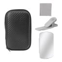 Zrkadlový klip na telefón pre fotky s odrazom Odnímateľné zrkadlo 10 x 6,5 cm S puzdrom a utierkou Pre iPhone aj Android 11