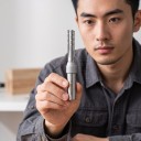 Fréza na drážky 10 x 40 mm Rovná trojbřitá TCT Stopka 12,7 mm 1/2 palce Tvrdokov Horní frézka i CNC Stříbrná Dřevo a silné desky 5