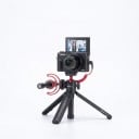 Ulanzi MT-16 Mini Tripod and Selfie Stick 22 to 44 cm 360° Ball Head Cold Shoe Aluminium Load Capacity 1.5 kg Black For Mobile and Camera 4