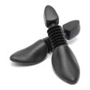 Kunststoff-Schuhspanner mit flexiblem gewellten Mittelteil 1 Paar 2 Stück Herren EU 39–46 Länge 30 cm Schwarz Schuhformer gegen Faltenbildung 1