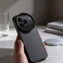 Case for iPhone 17 Pro Max with 58 mm Thread and 4 Filters CPL ND8 UV and Star Shaped MagSafe Magnetic Ring Black for Mobile Photography 3