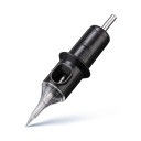 Tetovací jehly cartridge 1205RL Round Liner 5 hrotů 20 ks Jednorázové sterilní S membránou Nerezová ocel 304 Černé Na linky a kontury 4
