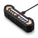 Zadní LED světlo na kolo se směrovkami a projekcí WEST BIKING Bezdrátový ovladač 12,6 x 3,3 cm 1200 mAh USB-C IPX5 Černé Na sedlovku 7
