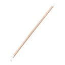 Barre d'enfilage 72,5 cm avec crochets blancs Outil en bois pour enfiler et retirer des chaussettes Crochets en forme de vis Pour seniors et après 1