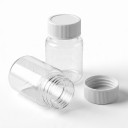 10 ks plastových lahviček 30 ml se šroubovacím víčkem Průhledné plnitelné PET lahvičky Na vzorky tablety tekutiny a kosmetiku 7