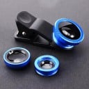 3-in-1 Mobile Lens Set Fish Eye 180° Wide Angle 0.67x and Macro with Universal Clip for Photos on iOS and Android 6