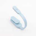 Lampe LED rechargeable pour livre avec clip Bras en silicone flexible 3 températures de lumière Dimming progressif 21,8 cm Pour la lecture 4