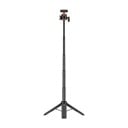 Magnetický mini stativ a selfie tyč VRIG pro DJI Osmo Action 5 Pro 4 3 Rychloupínací úchyt Kulová hlava 360° Hliník do 54 cm 1