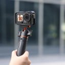 Magnetický mini stativ a selfie tyč VRIG pro DJI Osmo Action 5 Pro 4 3 Rychloupínací úchyt Kulová hlava 360° Hliník do 54 cm 2
