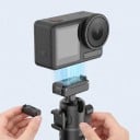 Magnetický mini stativ a selfie tyč VRIG pro DJI Osmo Action 5 Pro 4 3 Rychloupínací úchyt Kulová hlava 360° Hliník do 54 cm 6