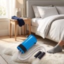 Enfileur de chaussettes avec coque rigide 23 x 11 x 8 cm Cordes réglables avec deux poignées Sans se pencher Pour seniors 4