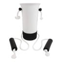 Enfileur de chaussettes avec coque rigide 23 x 11 x 8 cm Cordes réglables avec deux poignées Sans se pencher Pour seniors 9