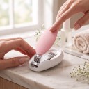 Ciseaux à ongles pour bébés avec protection contre les pincements 5,8 x 3,5 cm Acier au carbone ABS et TPE Soins des ongles des enfants 6