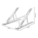 Faltbarer Laptop-Ständer 10 bis 17,3 Zoll Höhenverstellbar 5 bis 14,5 cm Aluminiumlegierung Für Büro und unterwegs 7