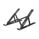 Faltbarer Laptop-Ständer 10 bis 17,3 Zoll Höhenverstellbar 5 bis 14,5 cm Aluminiumlegierung Für Büro und unterwegs 8