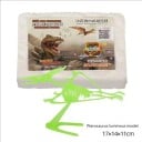 Archeologická vykopávka Svietiaca kostra Pterosaura na zostavenie Sádrový blok 17 x 14,5 x 4 cm Model 17 cm Pre deti od 6 rokov 1
