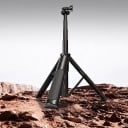 Mini stativ a selfie tyč RONKOEN TZ-24 pro akční kamery GoPro DJI Osmo Action a Insta360 Teleskopická 19 až 65 cm 120 g Černá 3