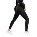 Maternity Leggings with High Waist Over Bump Elastic Leggings for Pregnant Women with Perforated Side Stripes Long 2