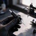 Tetovací jehly cartridge 1211RM 20 ks Jednorázové sterilní 11 hrotů Round Magnum 0,35 mm Nerez 304 Černé Na stínování a vybarvování 5
