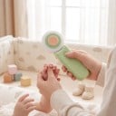 Lima eléctrica para unhas de bebés com luz LED 6 Acessórios de Lixagem 2 Velocidades Carregamento USB Para bebés e crianças 2
