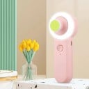 Lima eléctrica para unhas de bebés com luz LED 6 cabeçotes de lixamento 2 velocidades carregamento USB 5