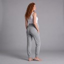 Pantalons de grossesse pour femmes avec taille haute sur le ventre jogger avec poches latérales et poignets 6