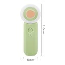 Pilnică electrică pentru unghii pentru bebeluși cu lumină LED 6 capete de șlefuit 2 viteze încărcare USB pentru sugari și copii 10