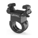 Mini Phone Holder for Bicycle Rotatable 360° For Handlebars 31.8 mm For Phones Width 50–90 mm and Thickness Up to 13 mm Black For MTB Bikes 1