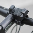 Mini Phone Holder for Bicycle Rotatable 360° For Handlebars 31.8 mm For Phones Width 50–90 mm and Thickness Up to 13 mm Black For MTB Bikes 2