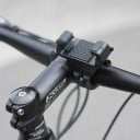 Mini Phone Holder for Bicycle Rotatable 360° For Handlebars 31.8 mm For Phones Width 50–90 mm and Thickness Up to 13 mm Black For MTB Bikes 3